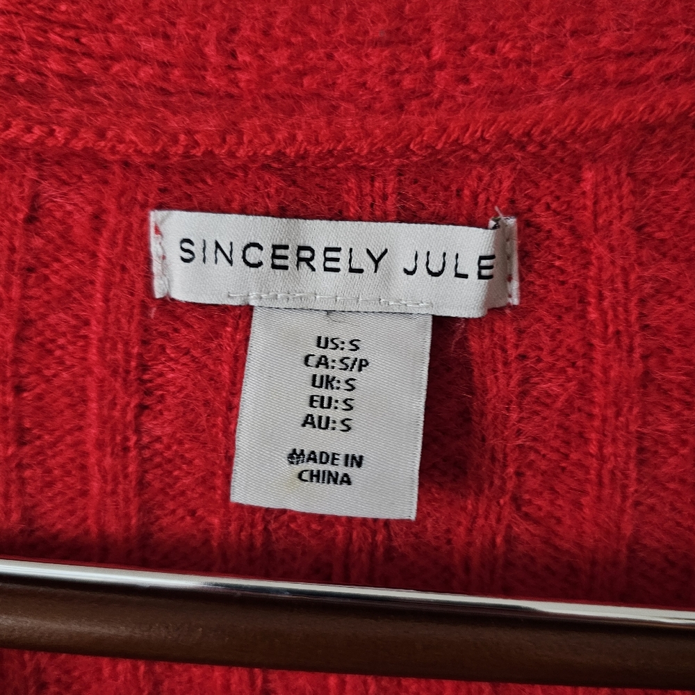 Sincerely Jules crop button sweater - Picture 3 of 4